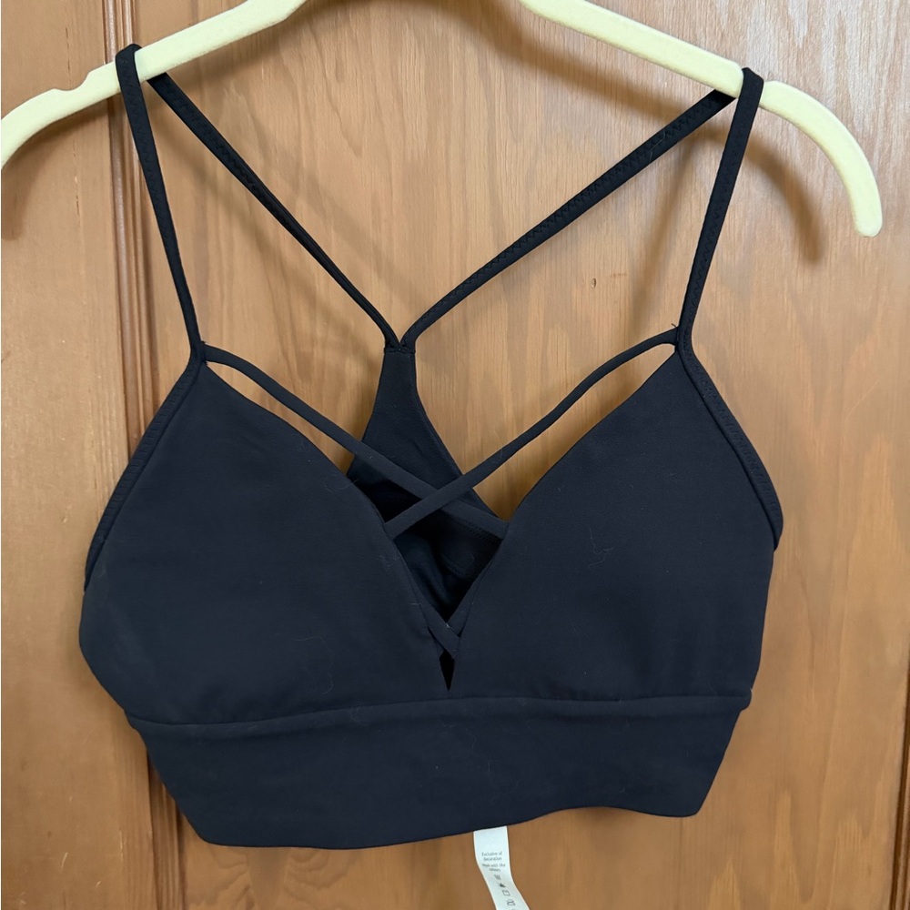 Lululemon strappy bra - black